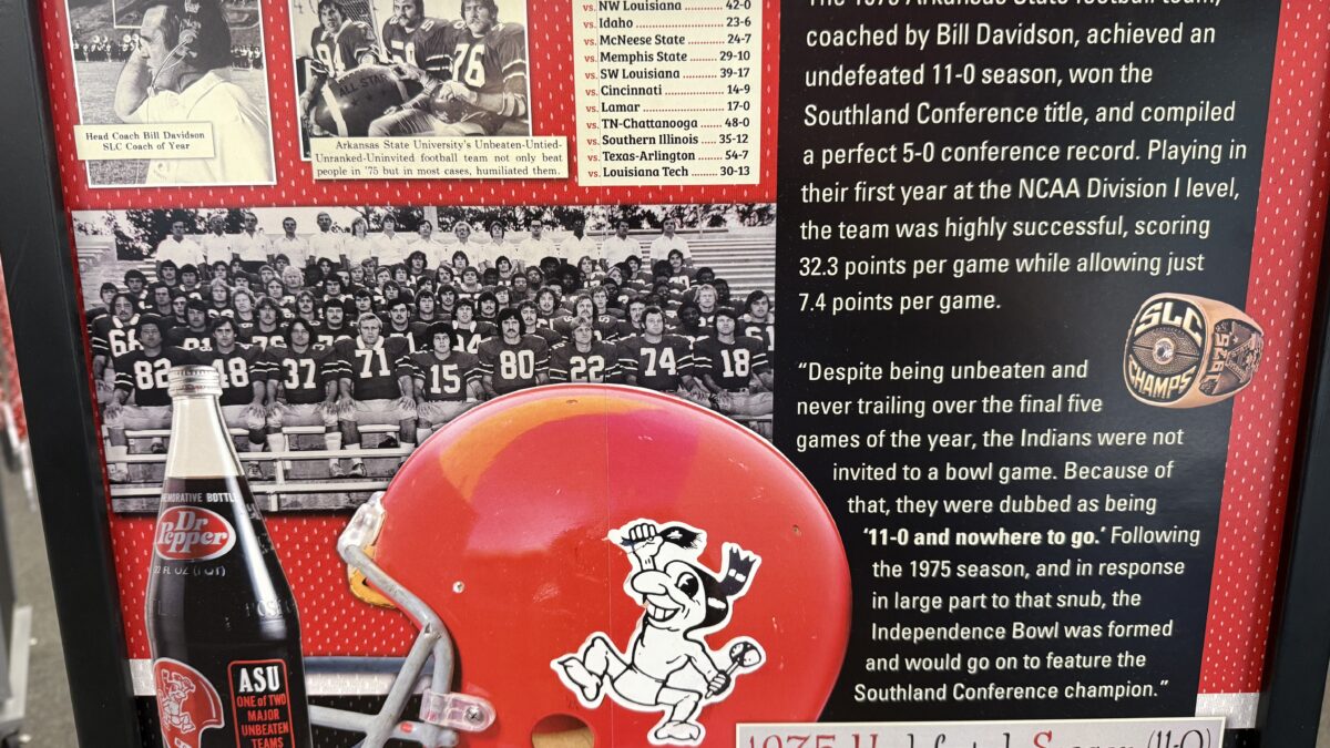 The story of Arkansas State's 1975 undefeated season