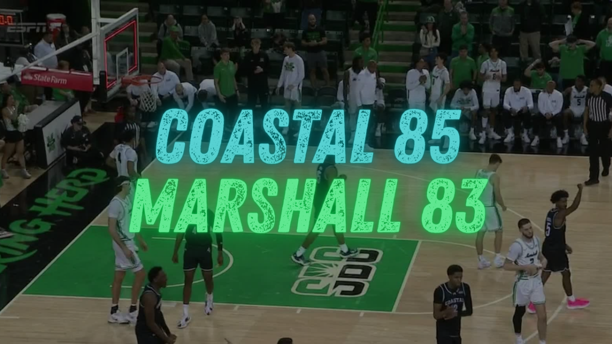 Coastal Carolina wins on the road at Marshall 85-83